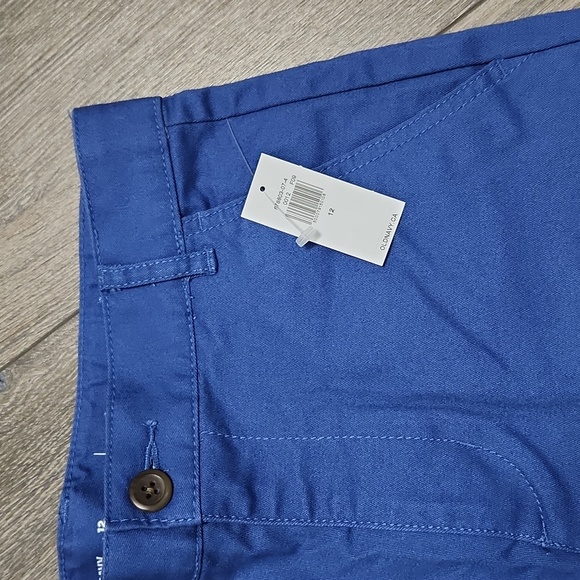 Boys Blue dress shorts Size 12 - Picture 3 of 3